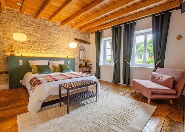 Сasa de vacaciones Le Clos De La Ferme Chervey